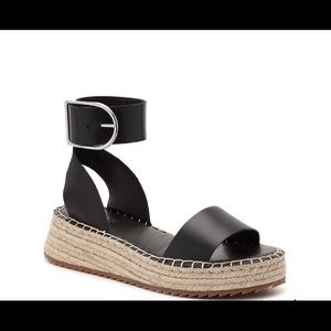 NWOT Franco Sarto Marona Espadrille Wedge Sandal
